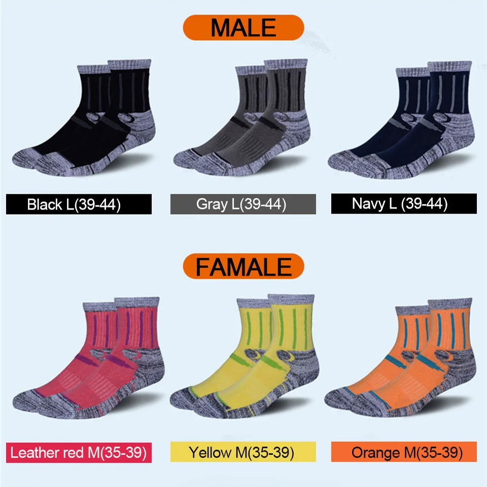 Skiing Socks Winter Unisex Thicken Warmth Mountaineering Snowboard Hiking Moisture Wicking Cold-Proof Outdoor Sports Socks himalipasal