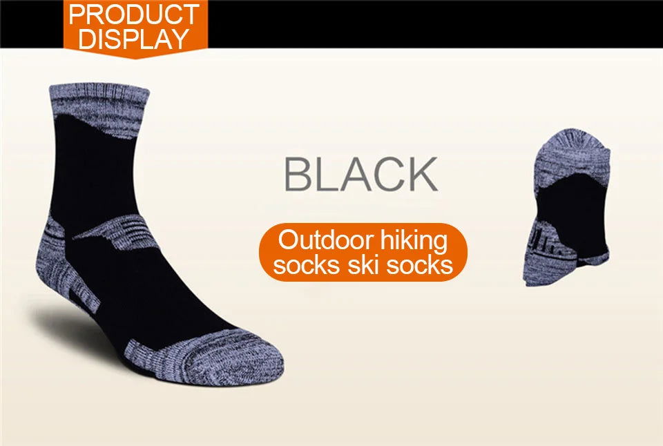 Skiing Socks Winter Unisex Thicken Warmth Mountaineering Snowboard Hiking Moisture Wicking Cold-Proof Outdoor Sports Socks himalipasal