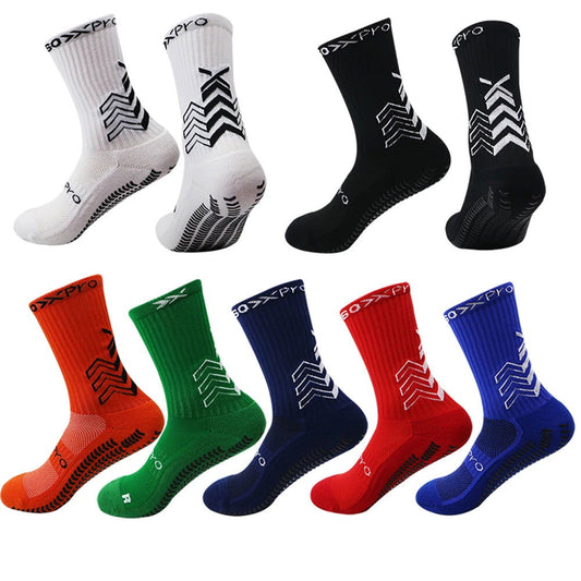 Socks Football Training Anti New slip Breathable and Sweat-wicking Medium Sleeve Sports Outdoor Camping and Mountaineering Socks himalipasal