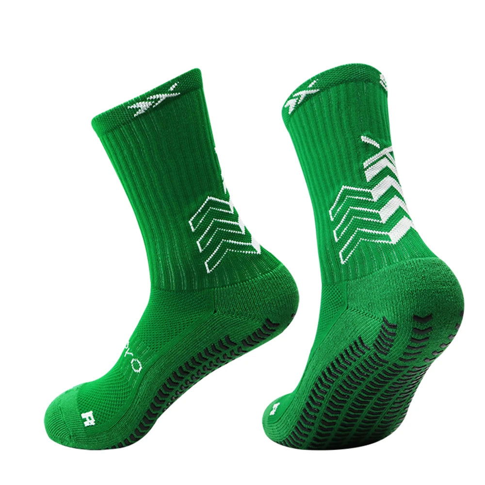 Socks Football Training Anti New slip Breathable and Sweat-wicking Medium Sleeve Sports Outdoor Camping and Mountaineering Socks himalipasal