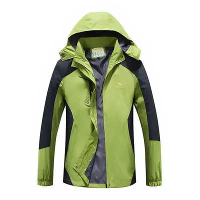 Spring and Autumn Men's Hiking Jakets Outdoors Couple Jacket Mountaineering Suit Windproof Waterproof Casual Loose Camping Coat himalipasal