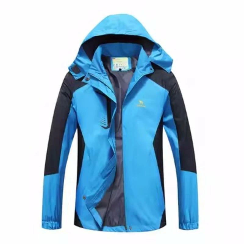 Spring and Autumn Men's Hiking Jakets Outdoors Couple Jacket Mountaineering Suit Windproof Waterproof Casual Loose Camping Coat himalipasal