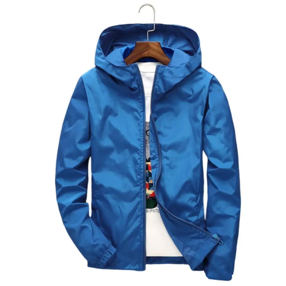 Spring and Autumn Men's Windbreaker Mountaineering Raincoat Men's Summer Jacket Outdoor Waterproof Coat Fishing Jacket himalipasal