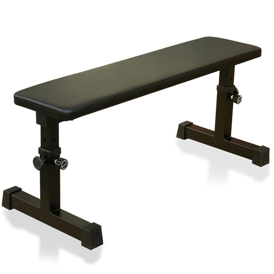 THE Flat Weight Bench for Strength Training W/ 5-Level Adjustable Height himalipasal