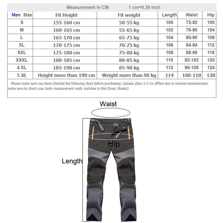 TRVLWEGO Summer Men Outdoor Quick Dry Sport Hiking Pants Solid Elastic Polyester Trousers Mountaineering Trekking Running himalipasal