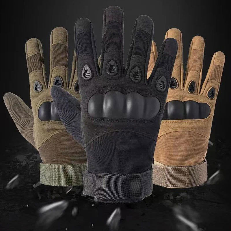 Tactical Gloves Male Special Forces Long Finger Combat Anti Cutting And Anti Slip Gloves Riding Fitness Mountaineering Gloves himalipasal