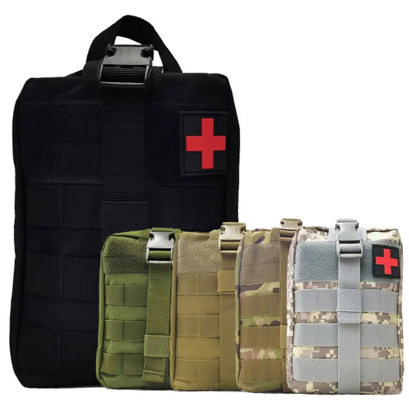 Tactical Medical Bag First Aid Kit Survival Kit Nylon Pouch Outdoor Travel Mountaineering Emergency Case For Hunting Camping himalipasal