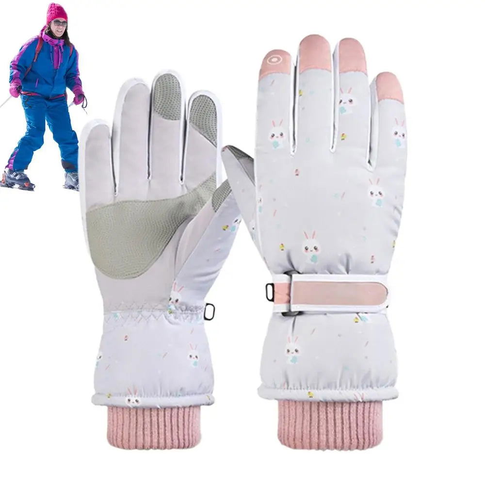 Thermal Snow Gloves For Women High Dexterity Touchscreen Sports Gloves Warm Winter Gear For Mountaineering Motorcycling Running himalipasal