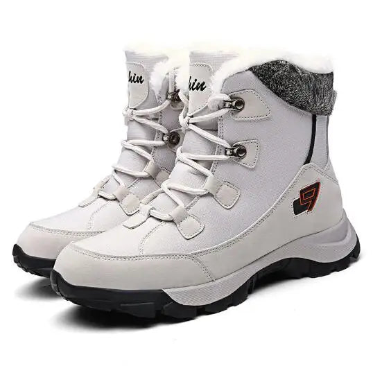 Travel mountaineering hiking large size couple snow boots leisure sports winter warm boots 35-47 M1108 himalipasal