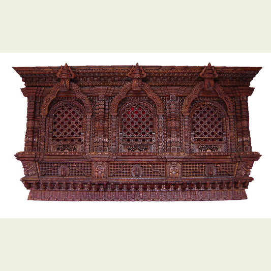 Triple Tolan Fine Hand Carved Eye Window himalipasal