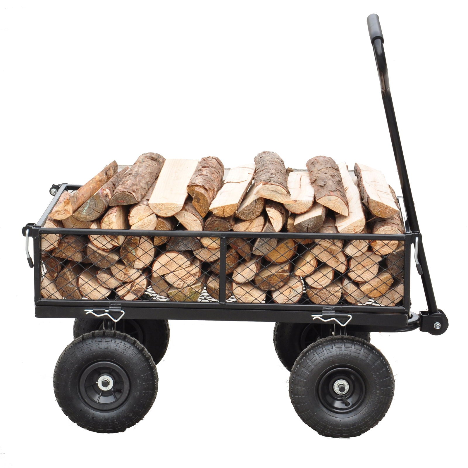 Wagon Cart Garden cart trucks make it easier to transport firewood TC1840BKG himalipasal