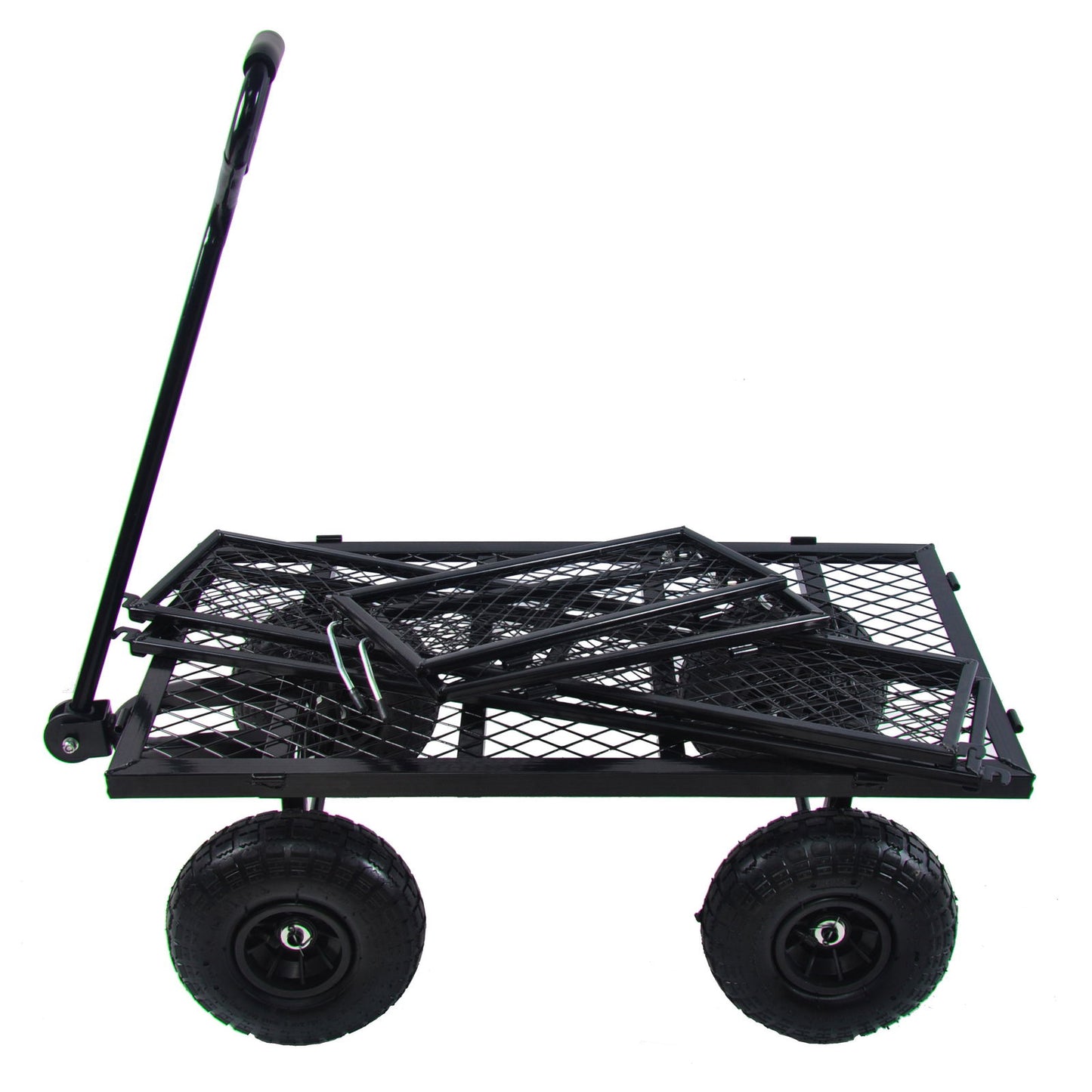 Wagon Cart Garden cart trucks make it easier to transport firewood TC1840BKG himalipasal