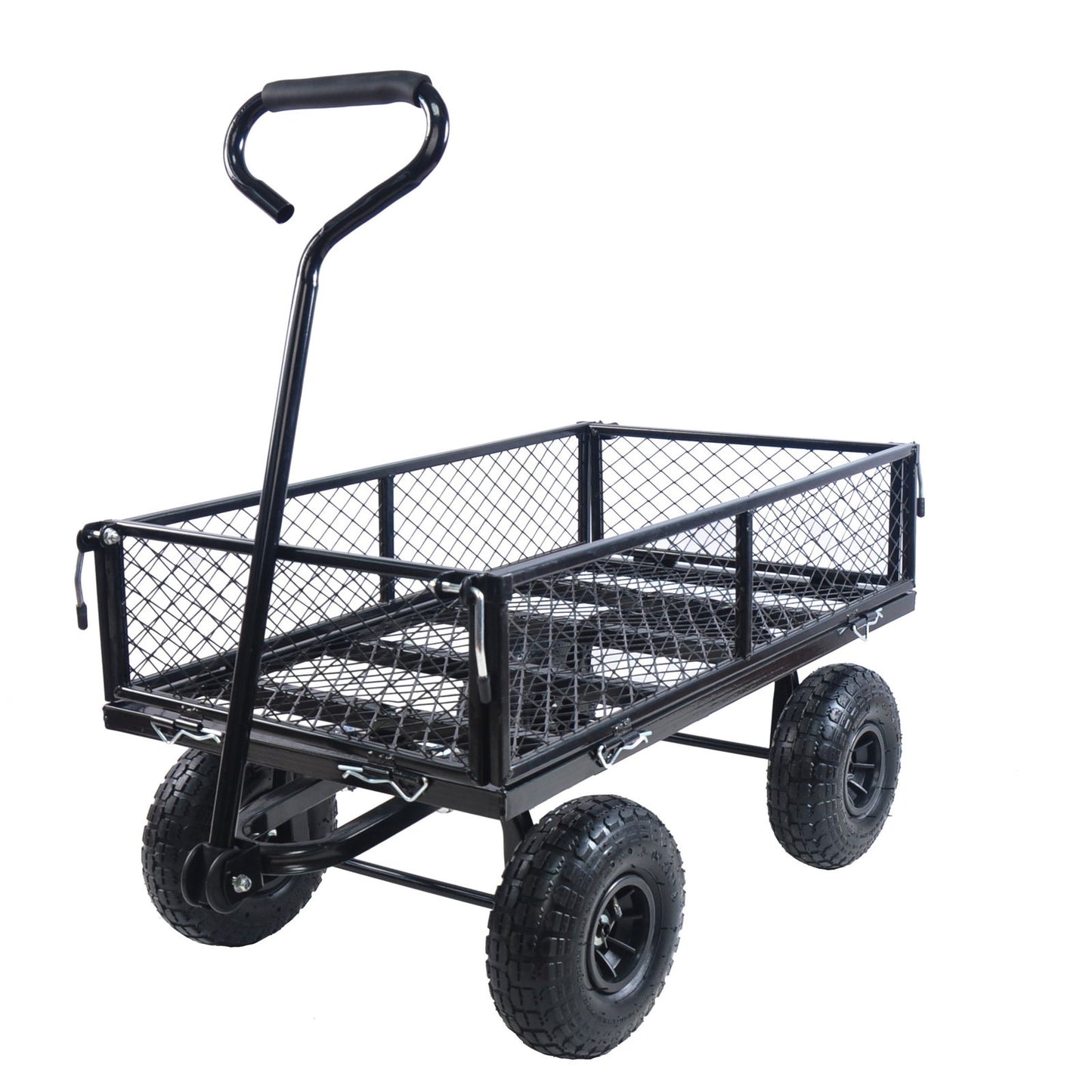 Wagon Cart Garden cart trucks make it easier to transport firewood TC1840BKG himalipasal