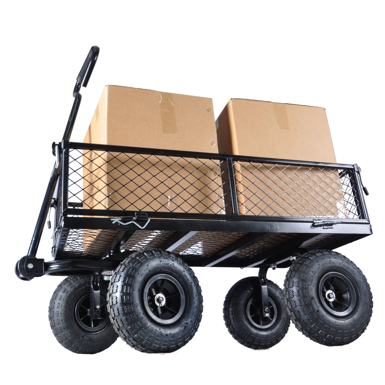 Wagon Cart Garden cart trucks make it easier to transport firewood TC1840BKG himalipasal