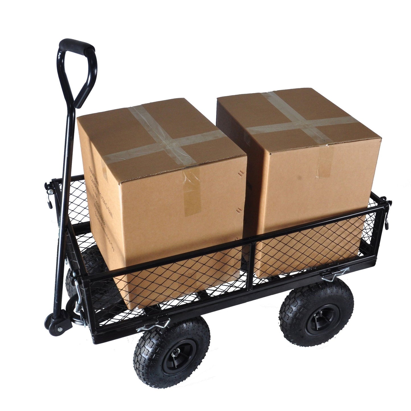 Wagon Cart Garden cart trucks make it easier to transport firewood TC1840BKG himalipasal