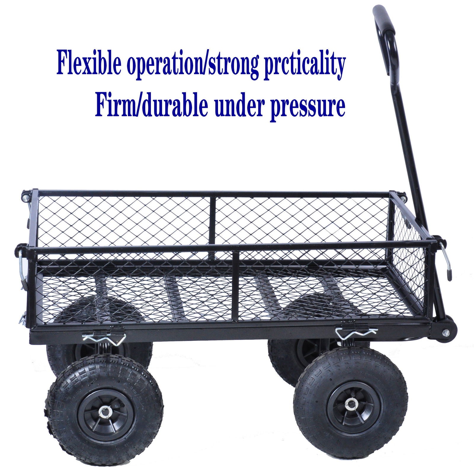 Wagon Cart Garden cart trucks make it easier to transport firewood TC1840BKG himalipasal