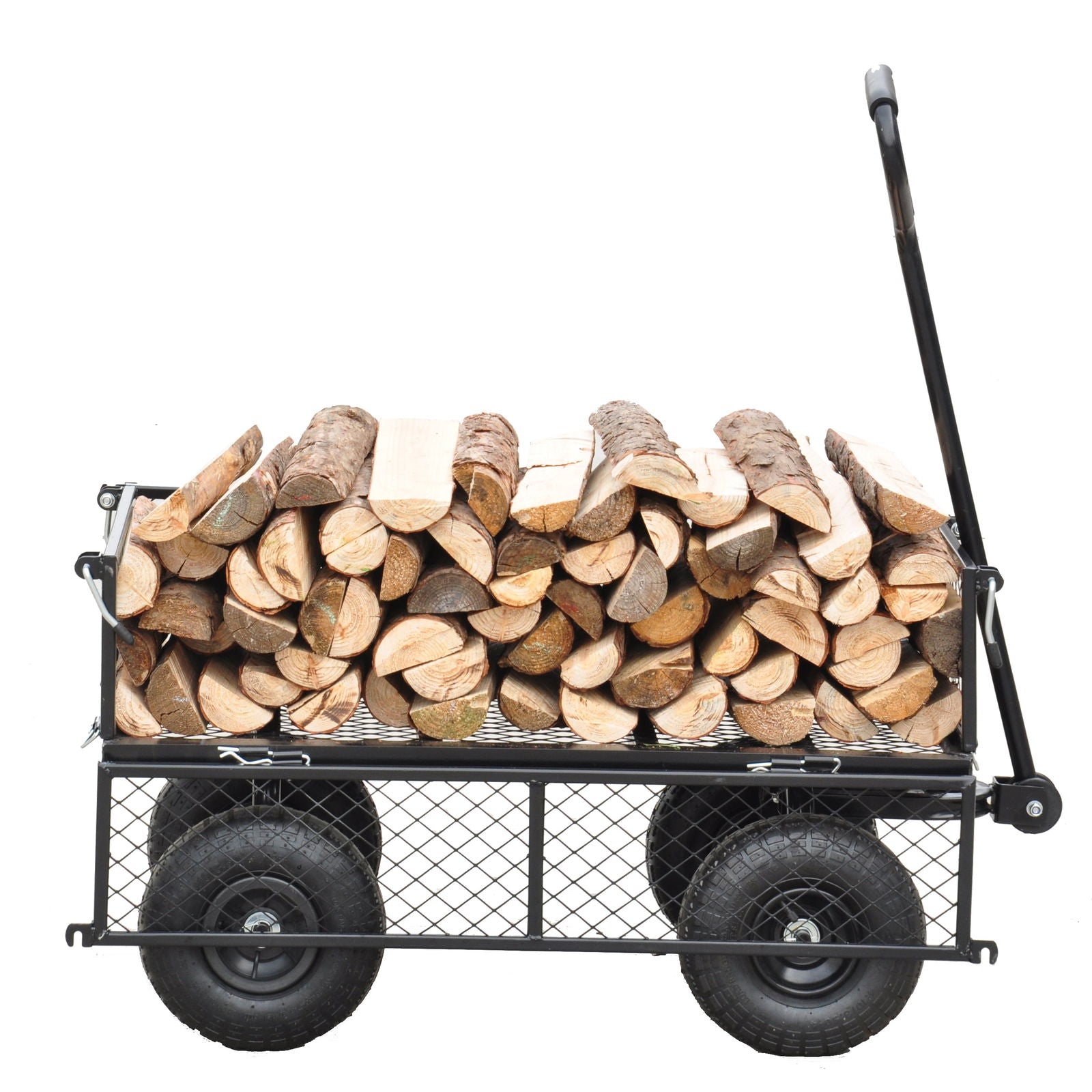 Wagon Cart Garden cart trucks make it easier to transport firewood TC1840BKG himalipasal