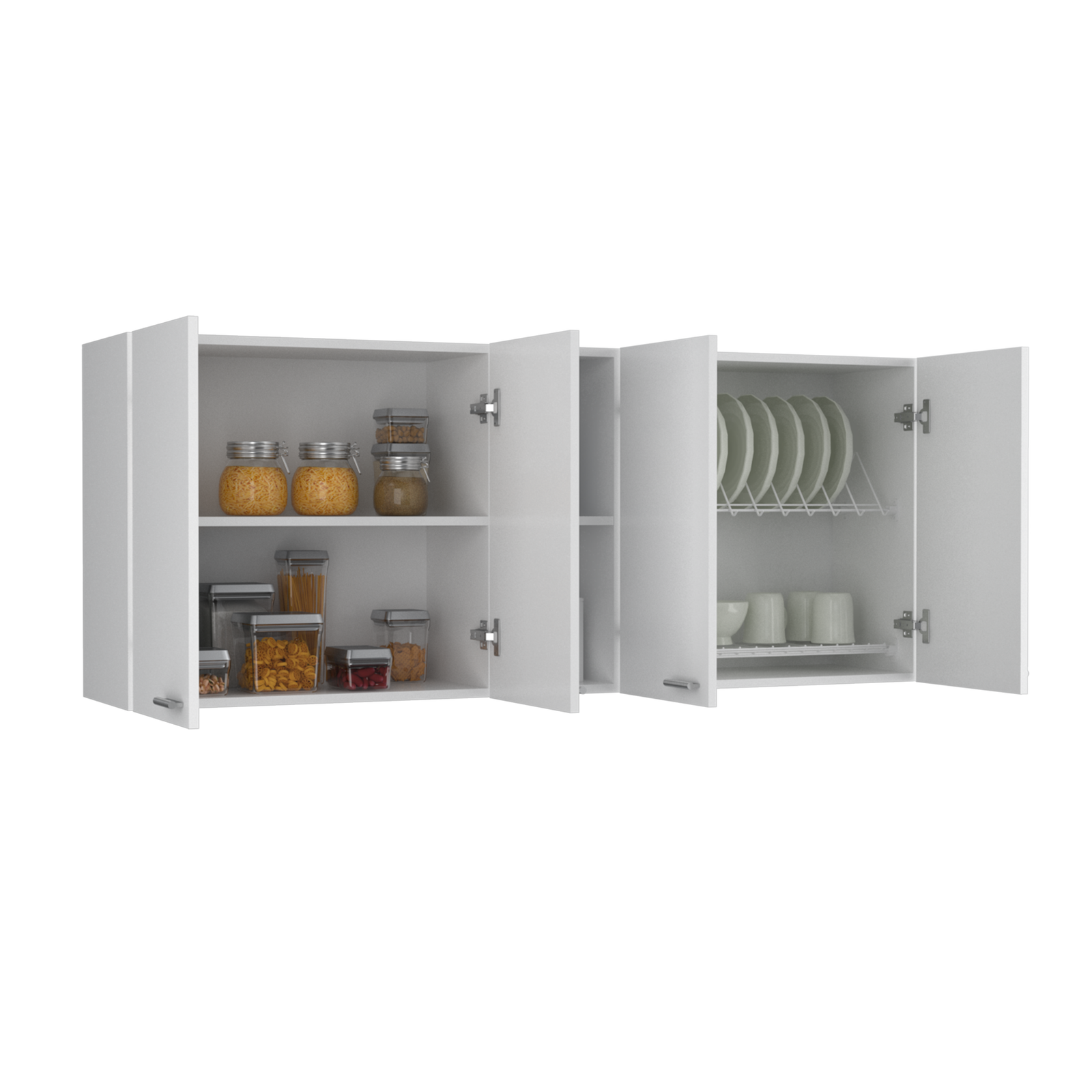 Wall Cabinet Ontario, Double Door, White Finish himalipasal