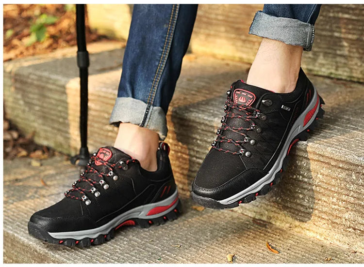 Women Hiking Shoes Outdoor trekking Sports Climbing Camping Boots Non-slip Waterproof Walking Jogging Trainers Sneakers Lace Up himalipasal