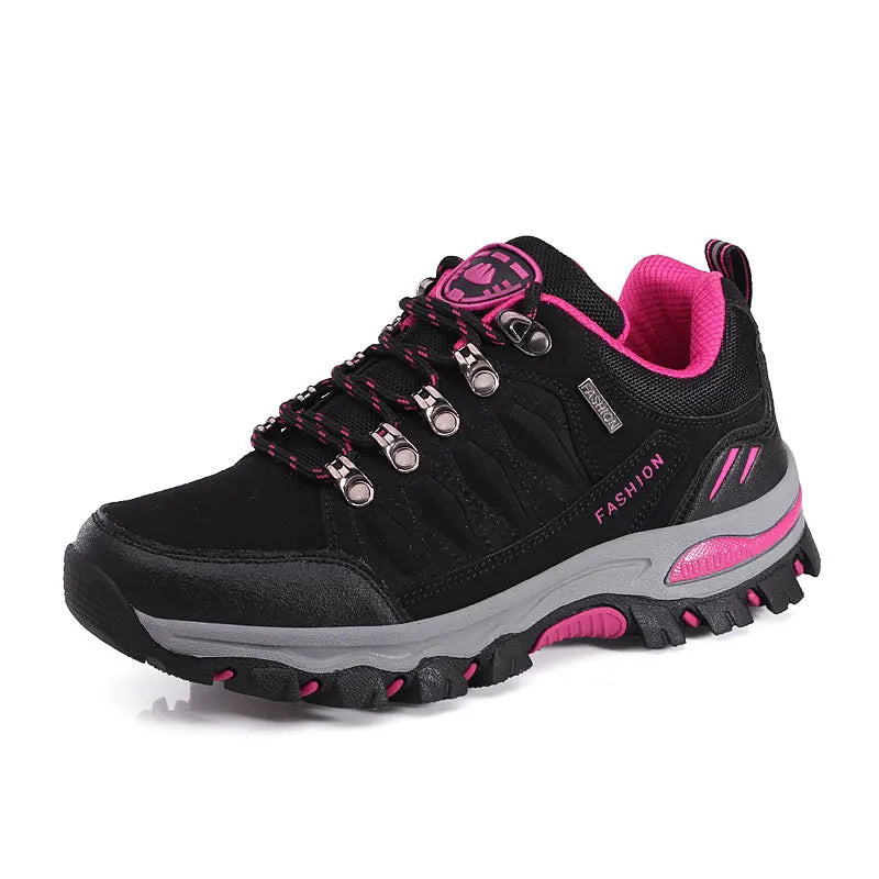 Women Hiking Shoes Outdoor trekking Sports Climbing Camping Boots Non-slip Waterproof Walking Jogging Trainers Sneakers Lace Up himalipasal