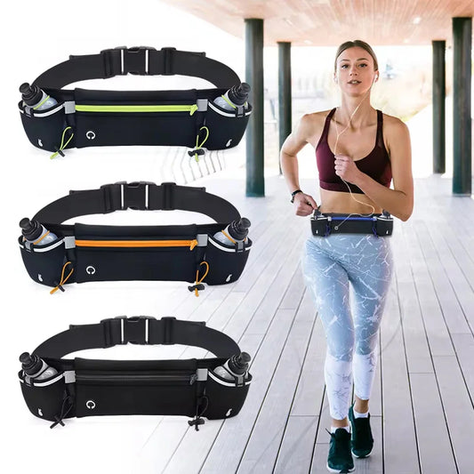 Women Waist bag Belt Men Sports Fanny Pack Mobile Phone Bag Gym Running Cell Phone Jogging Run Cycling Bag himalipasal