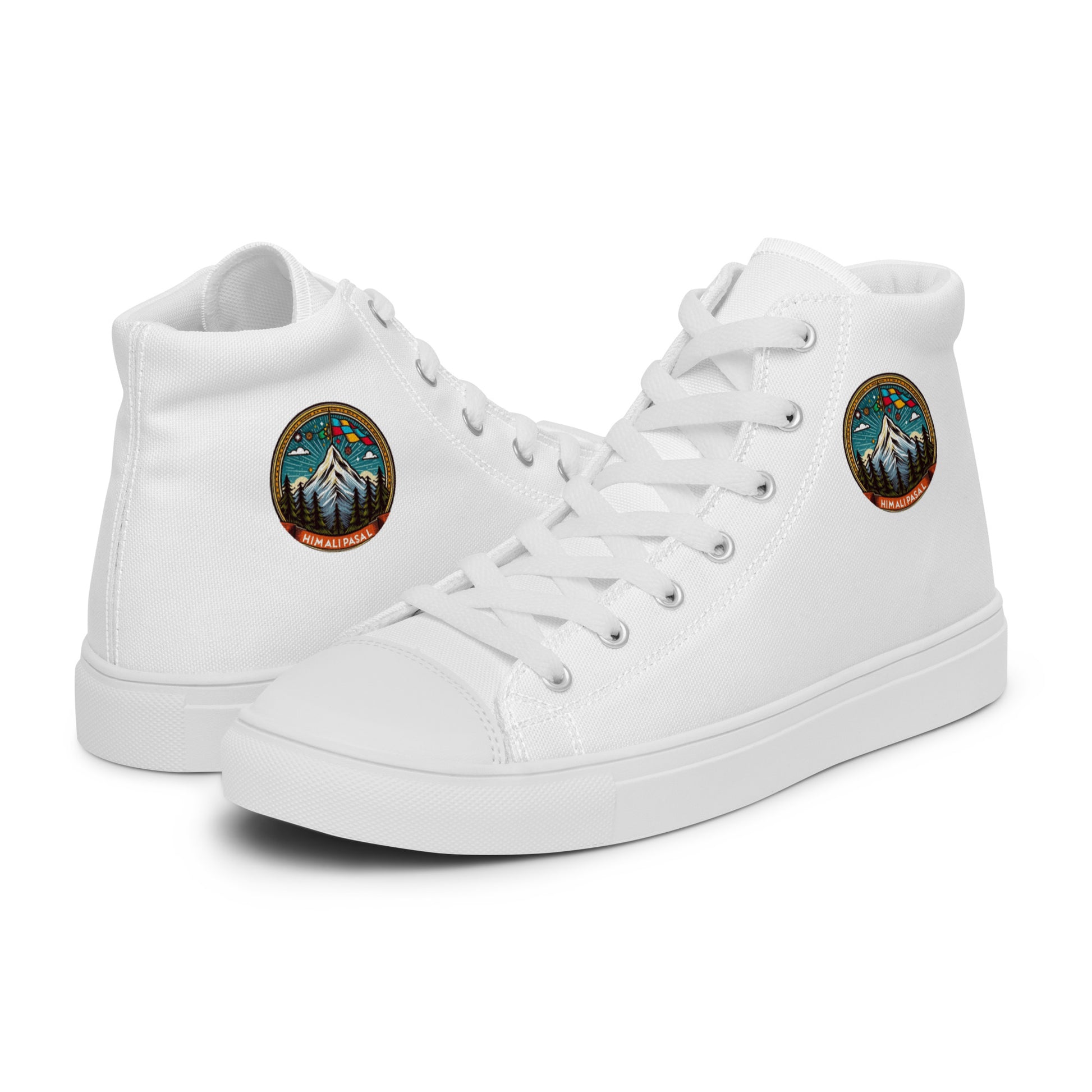 Women’s high top canvas shoes himalipasal