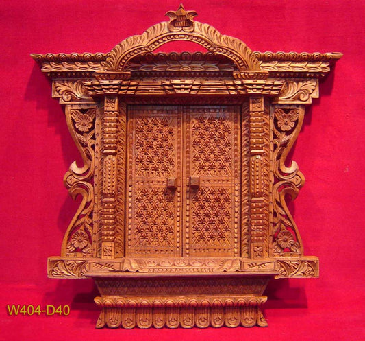 Wooden Brown Kumari Door Window himalipasal