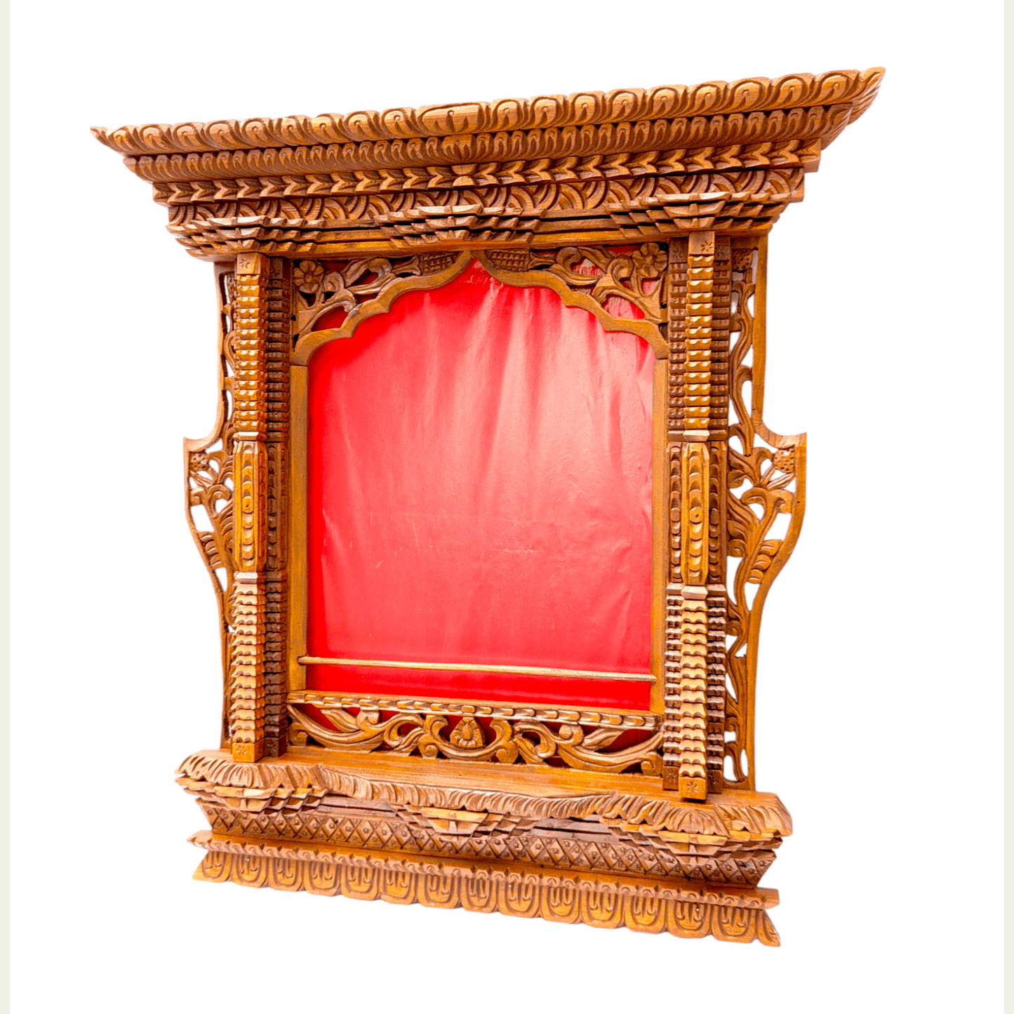 Wooden Fine Carved Photo Frame himalipasal