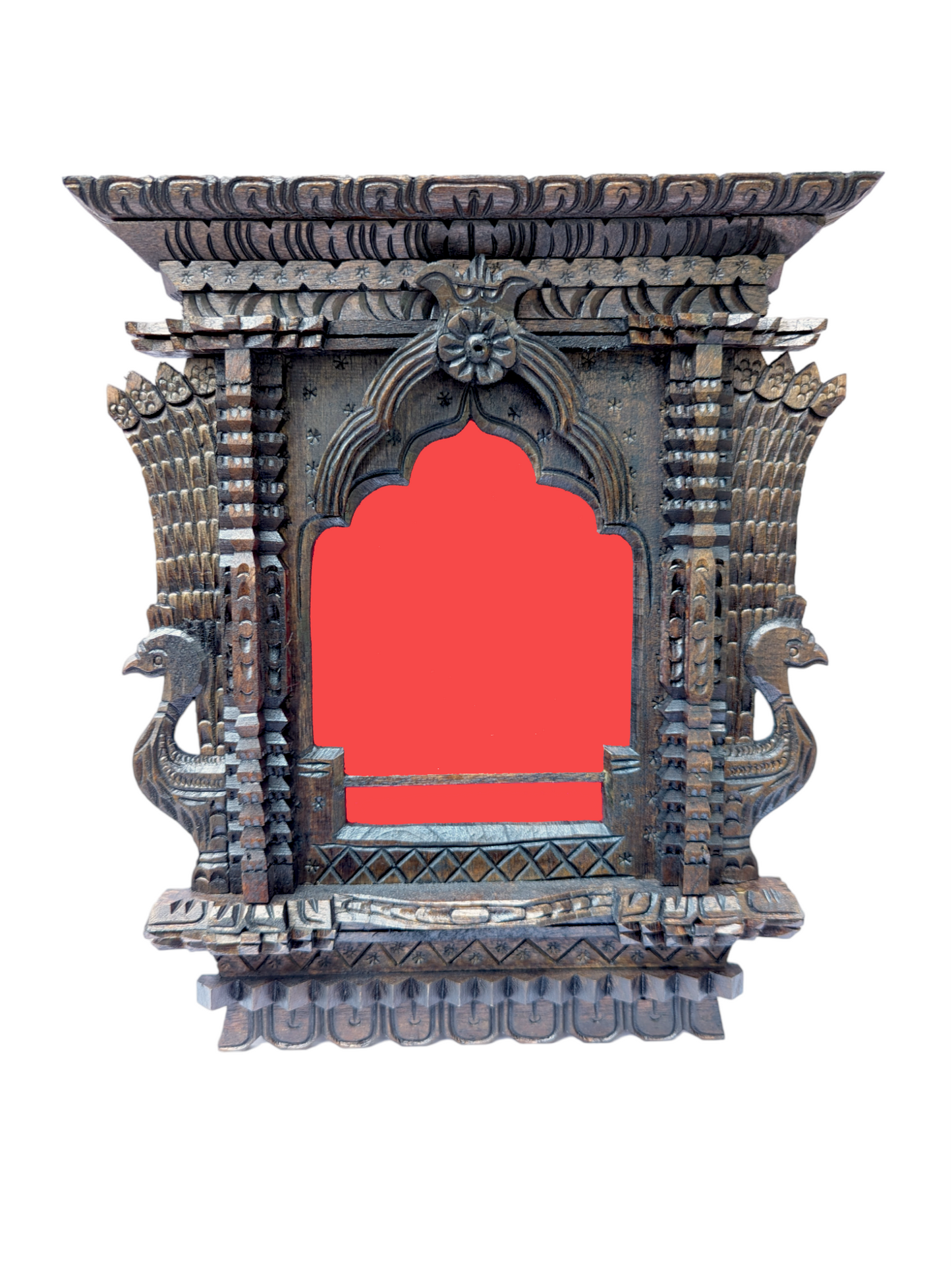 Wooden Side Peacock Tolan Frame himalipasal