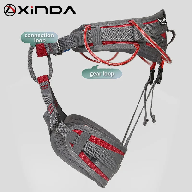 XINDA Camping Half Safety Belt Rock Climbing Outdoor Expand Training Half Body Harness Protective Supplies Survival Equipment himalipasal