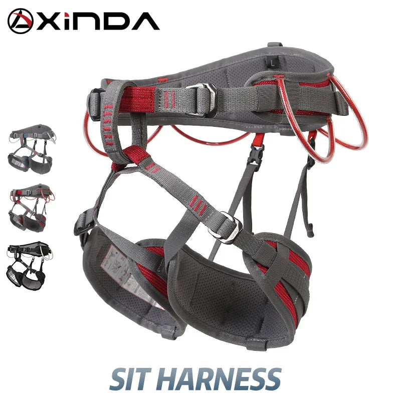 XINDA Camping Half Safety Belt Rock Climbing Outdoor Expand Training Half Body Harness Protective Supplies Survival Equipment himalipasal