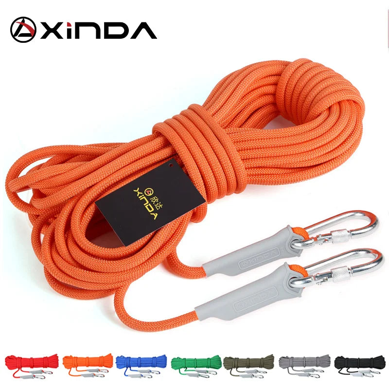 XINDA Outdoor Rope Trekking Hiking Accessories Floating Rope Climbing 10mm Diameter High Strength Cord Safety Rope himalipasal