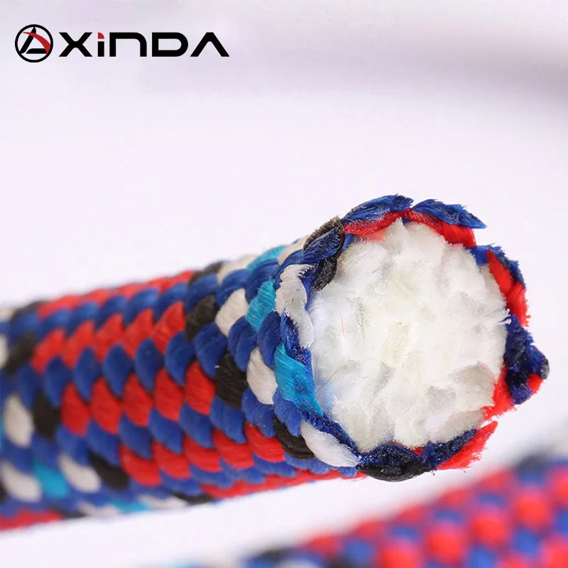 XINDA Rock Climbing Dynamic Rope Outdoor Hiking 11mm Diameter Power Rope High strength Cord Lanyard Safety Rope Survival Tool himalipasal