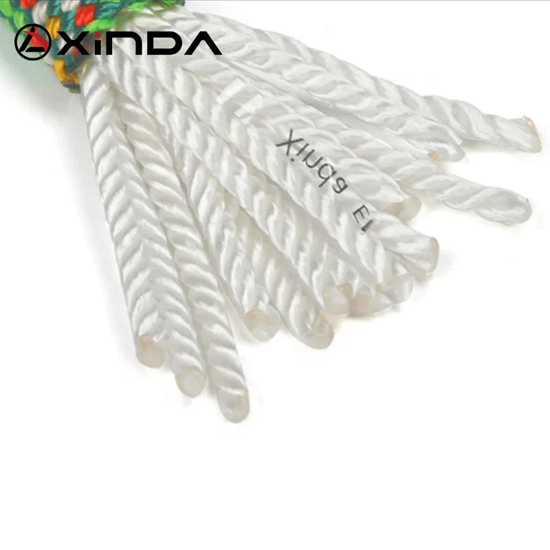 XINDA Rock Climbing Dynamic Rope Outdoor Hiking 11mm Diameter Power Rope High strength Cord Lanyard Safety Rope Survival Tool himalipasal