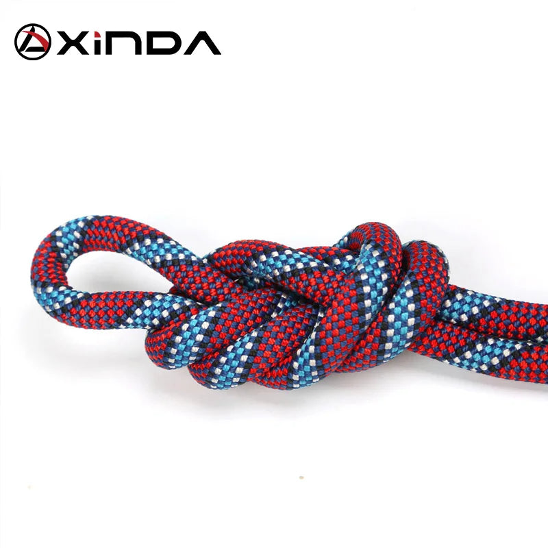 XINDA Rock Climbing Dynamic Rope Outdoor Hiking 11mm Diameter Power Rope High strength Cord Lanyard Safety Rope Survival Tool himalipasal