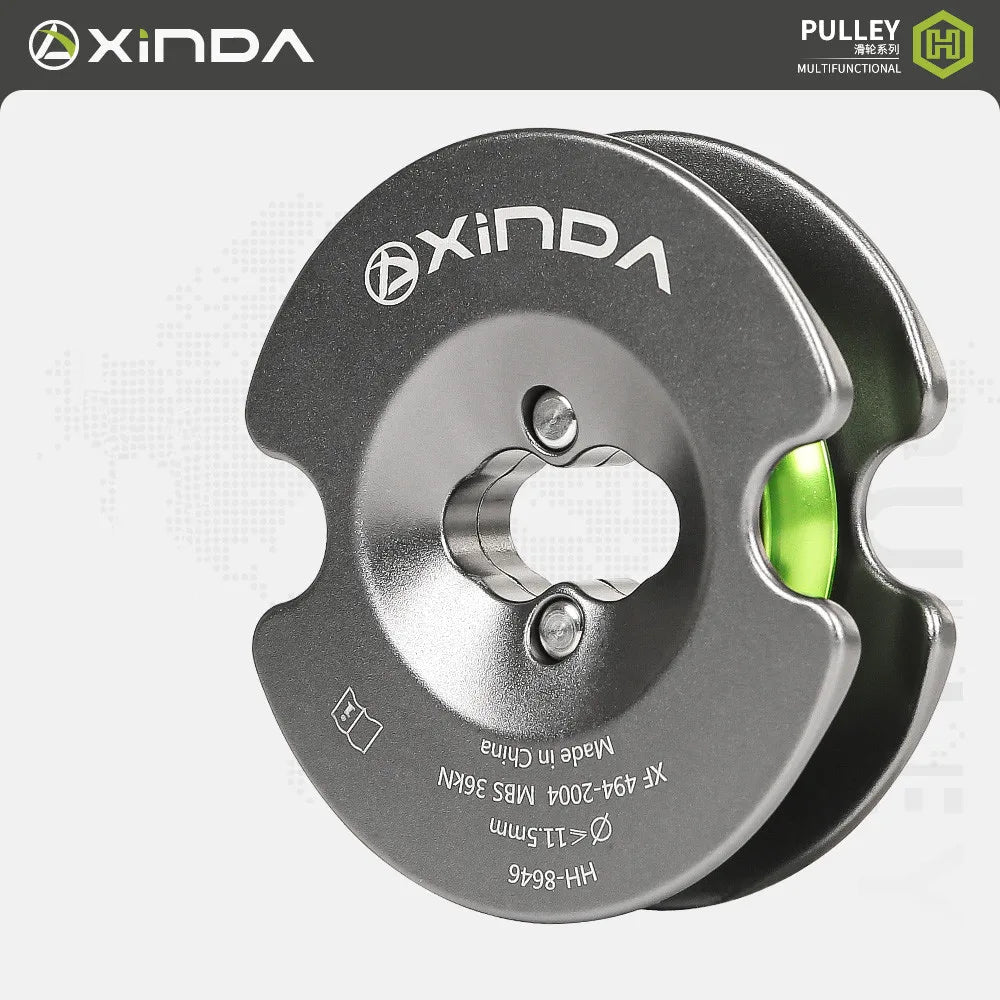 Xinda Outdoor Rock Climbing Bidirectional Pulley Highly Efficient Lifting Pulley himalipasal