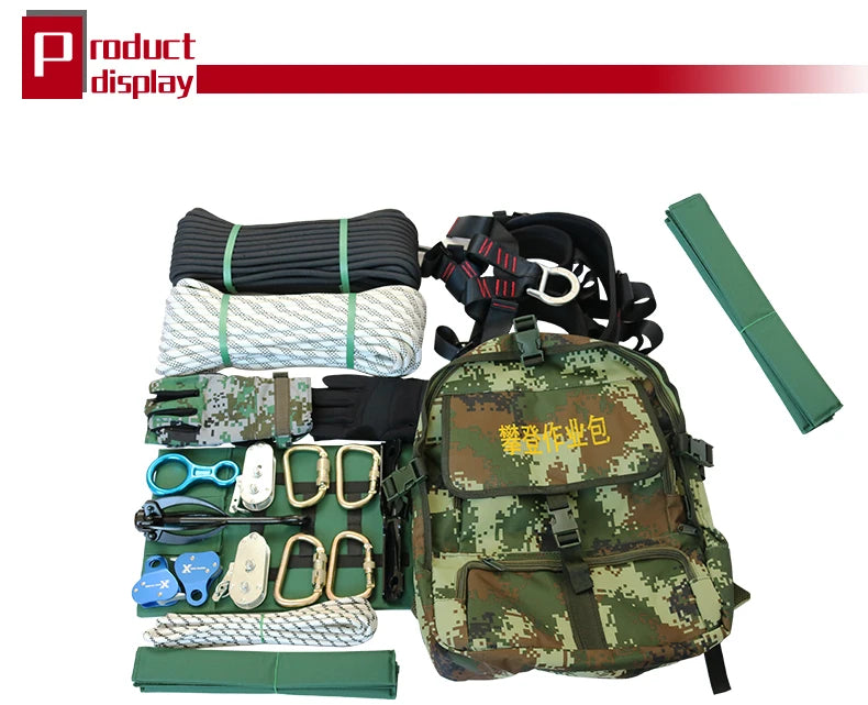 Yun Yi Mountaineering Kit Outdoor Camping Equipment Mountaineering Backpack Mountain Climbing Tool himalipasal