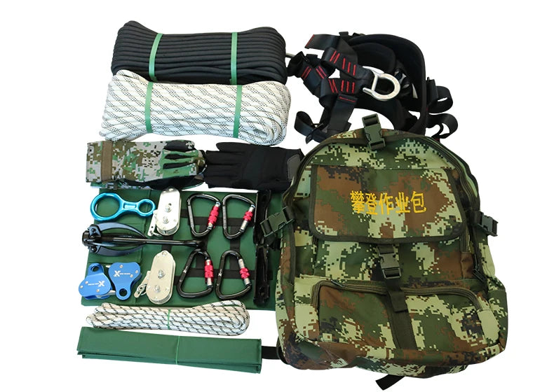 Yun Yi Mountaineering Kit Outdoor Camping Equipment Mountaineering Backpack Mountain Climbing Tool himalipasal