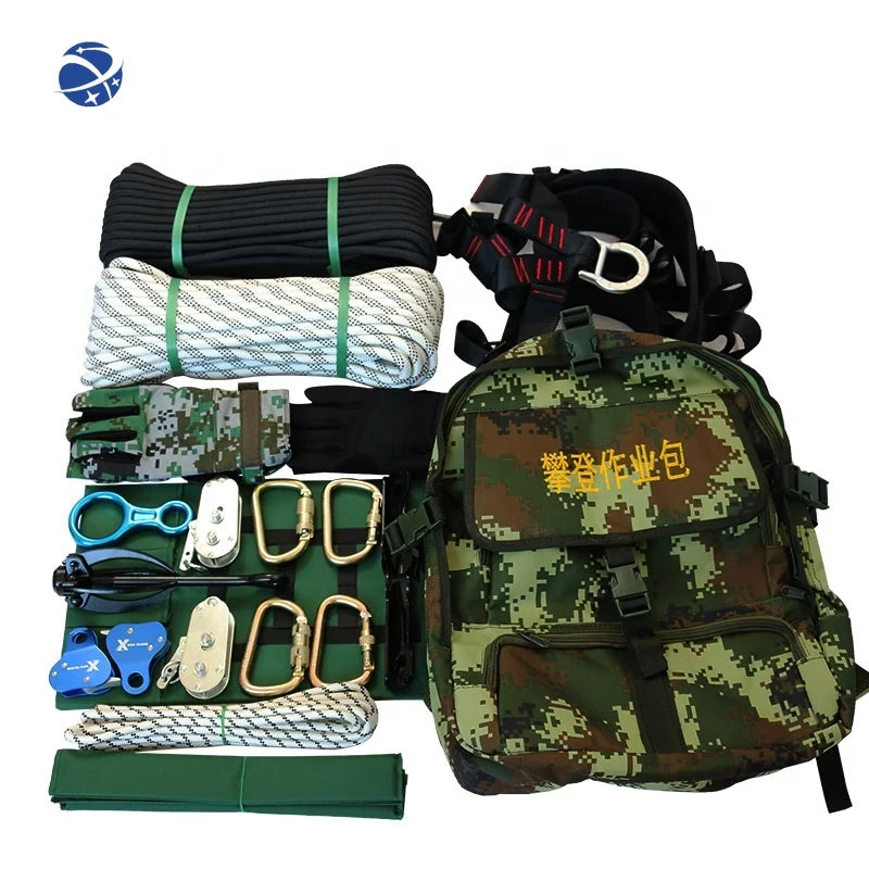 Yun Yi Mountaineering Kit Outdoor Camping Equipment Mountaineering Backpack Mountain Climbing Tool himalipasal