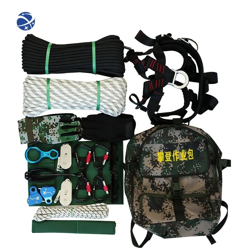 Yun Yi Mountaineering Kit Outdoor Camping Equipment Mountaineering Backpack Mountain Climbing Tool himalipasal