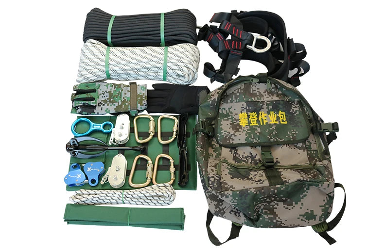 Yun Yi Mountaineering Kit Outdoor Camping Equipment Mountaineering Backpack Mountain Climbing Tool himalipasal