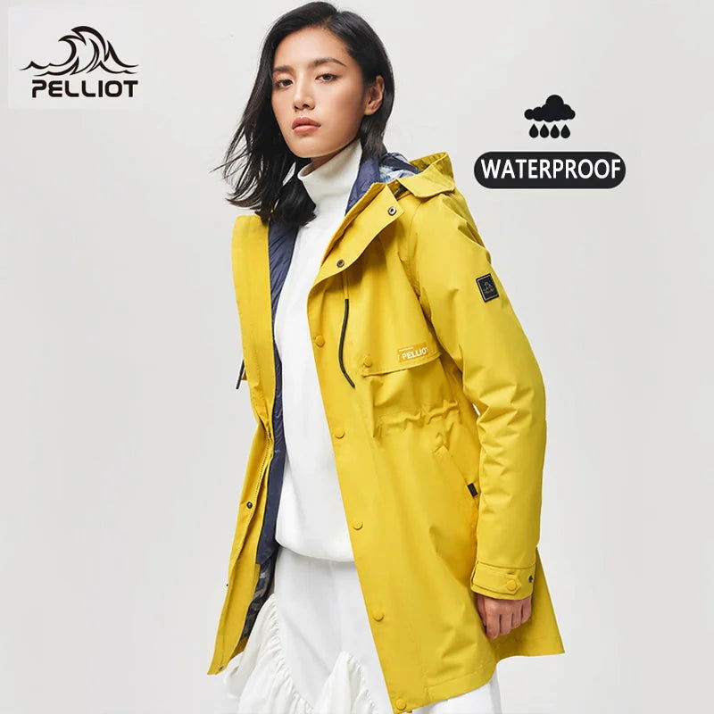 pelliot camping tourism female hiking jackets winter jackets windproof windbreakers waterproof warm women autumn coat himalipasal