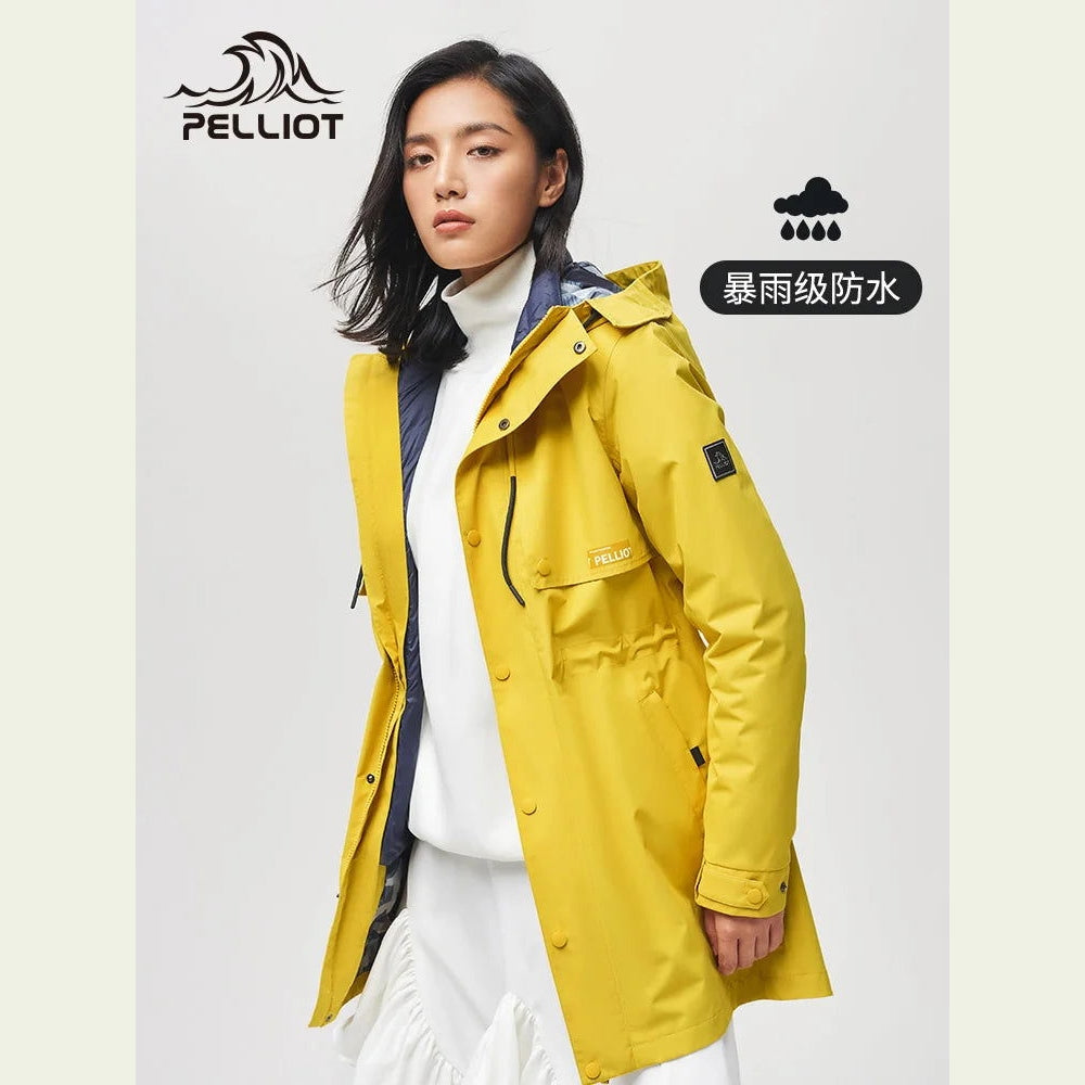 pelliot camping tourism female hiking jackets winter jackets windproof windbreakers waterproof warm women autumn coat himalipasal